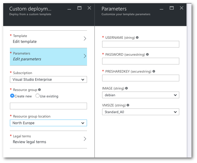 Azure Custom Deployment